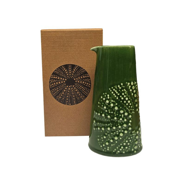 Porcelain Jug - Kina Green