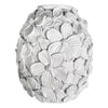 Matte White Petal Vase