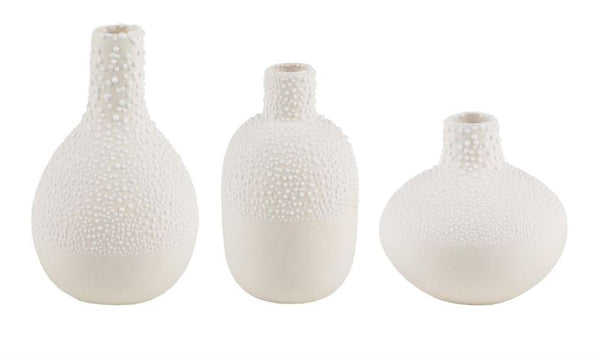 Rader - Pearl Set of 3 - Mini Vases