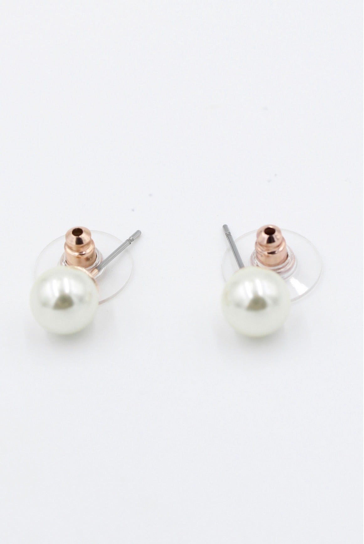 Earrings - Ballerina Glass Pearl Stud - Medium