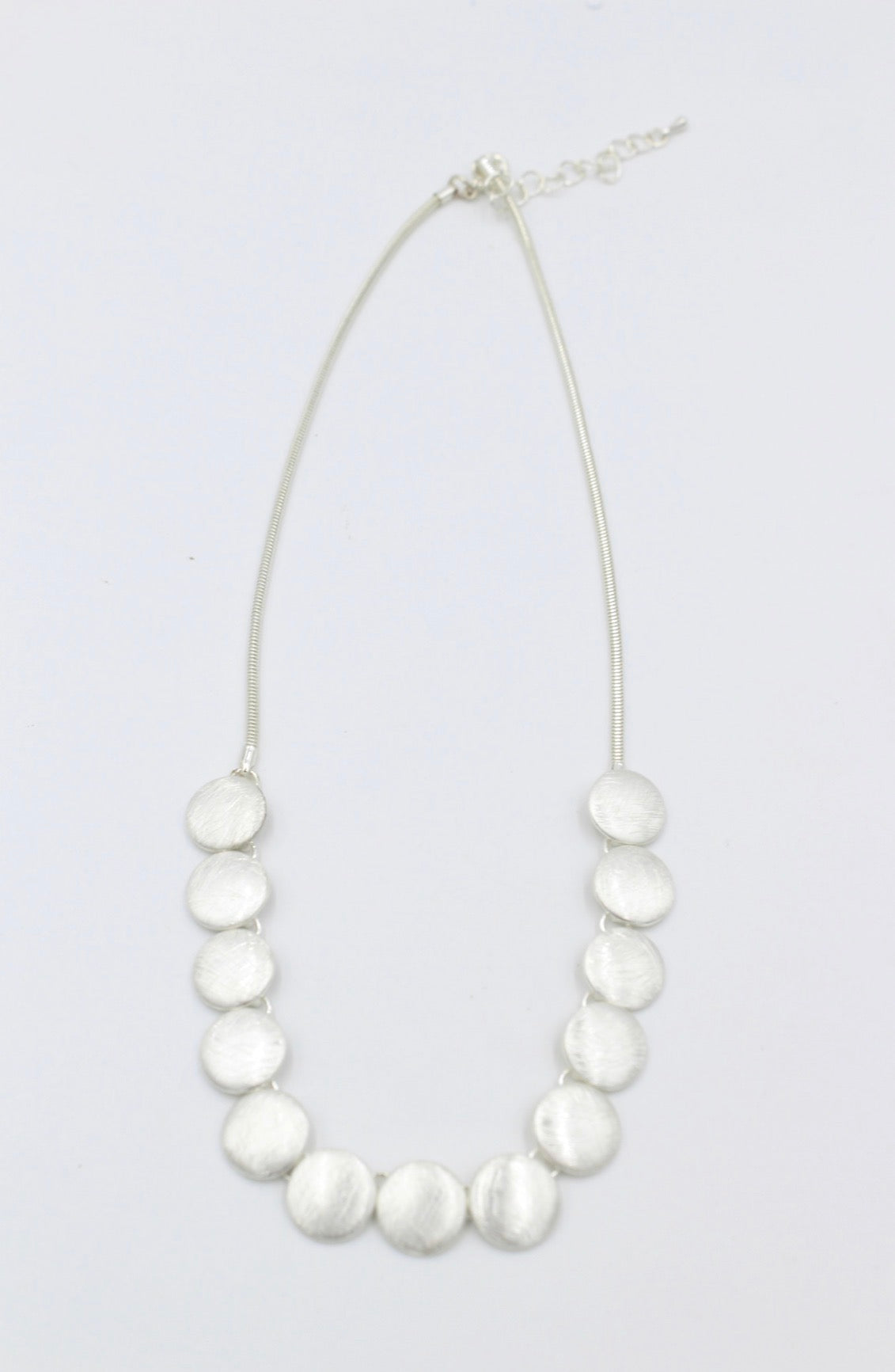 Necklace - Hammered Sphere