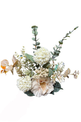 Mini Eucalyptus/Hydrangea Bunch Artificial