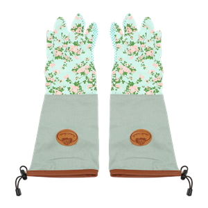 Gloves - Long Rose Print