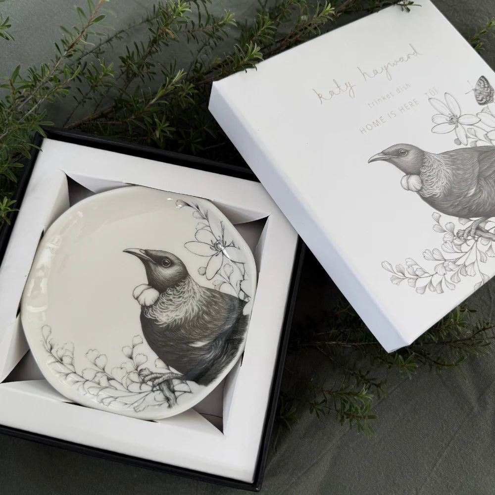 Trinket Dish - Home is Here - Tui