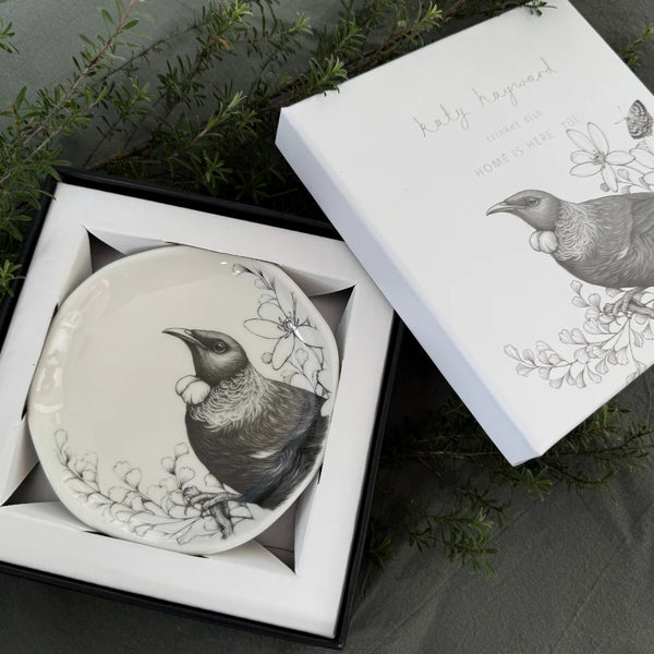 Trinket Dish - Home is Here - Tui