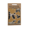 Tea Towel - Woof Pack of 2 - Yellow Sunset