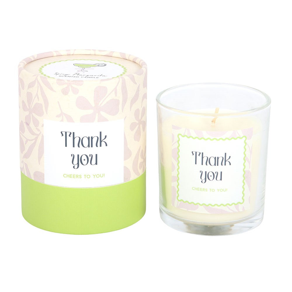 Candle - Thank you - Spicy Margarita