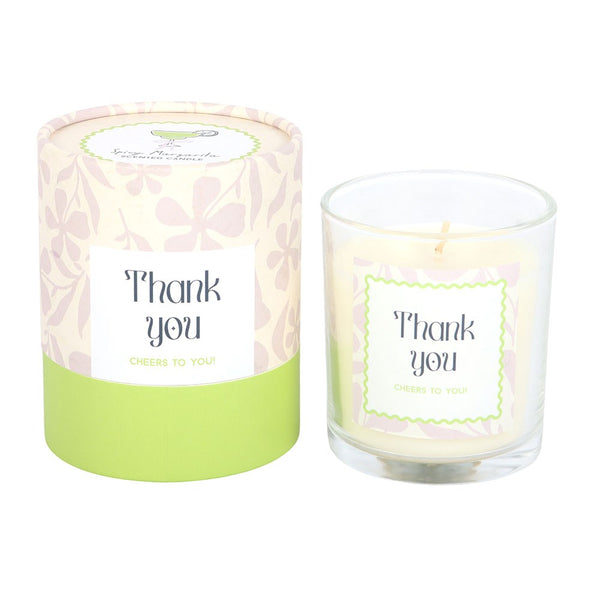 Candle - Thank you - Spicy Margarita