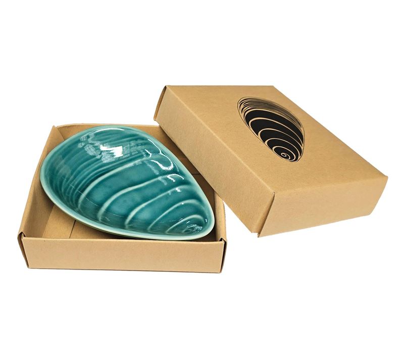 Porcelain Bowl 12cm - Mussel Blue
