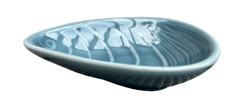Porcelain Bowl 12cm - Mussel Blue