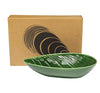 Porcelain Bowl 25cm - Mussel Green