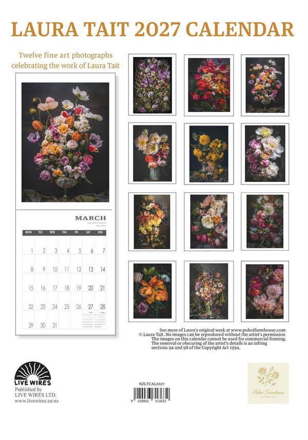Wall Calendar 2027 - Laura Tait
