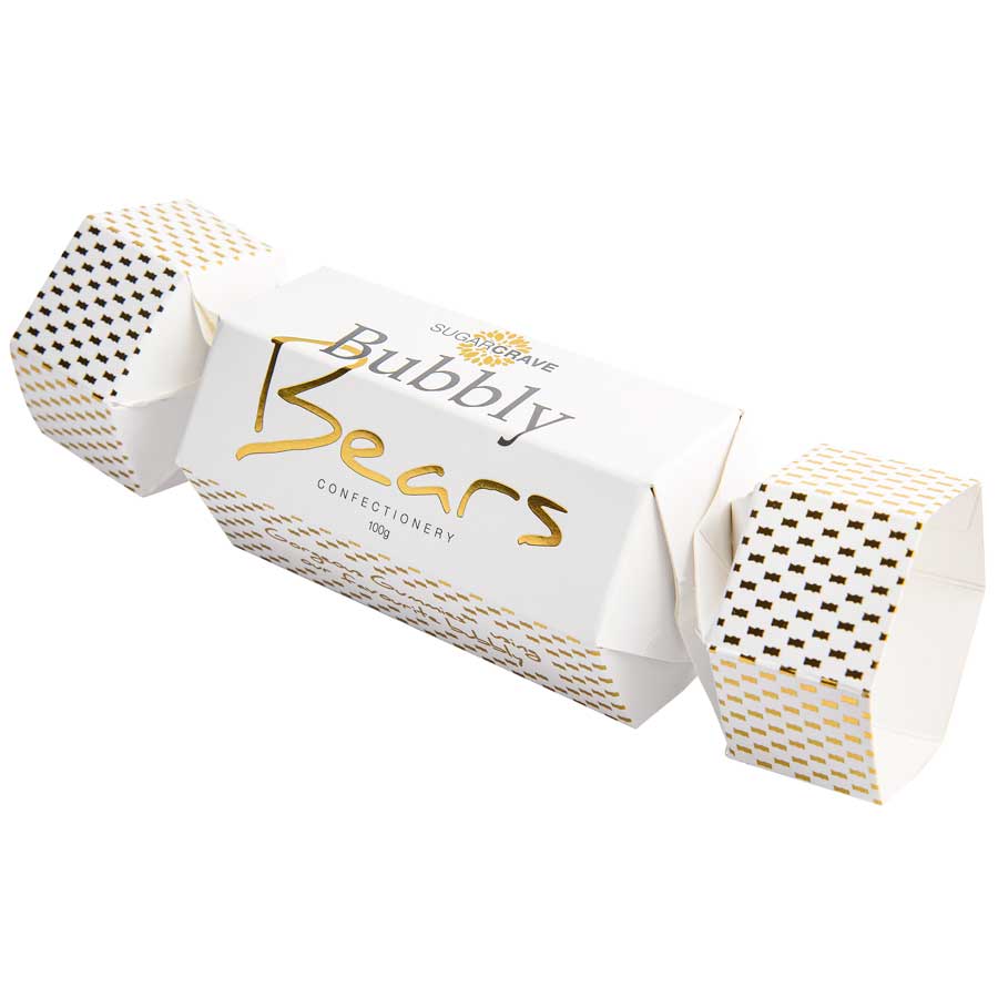 White Cracker Bubbly Bears