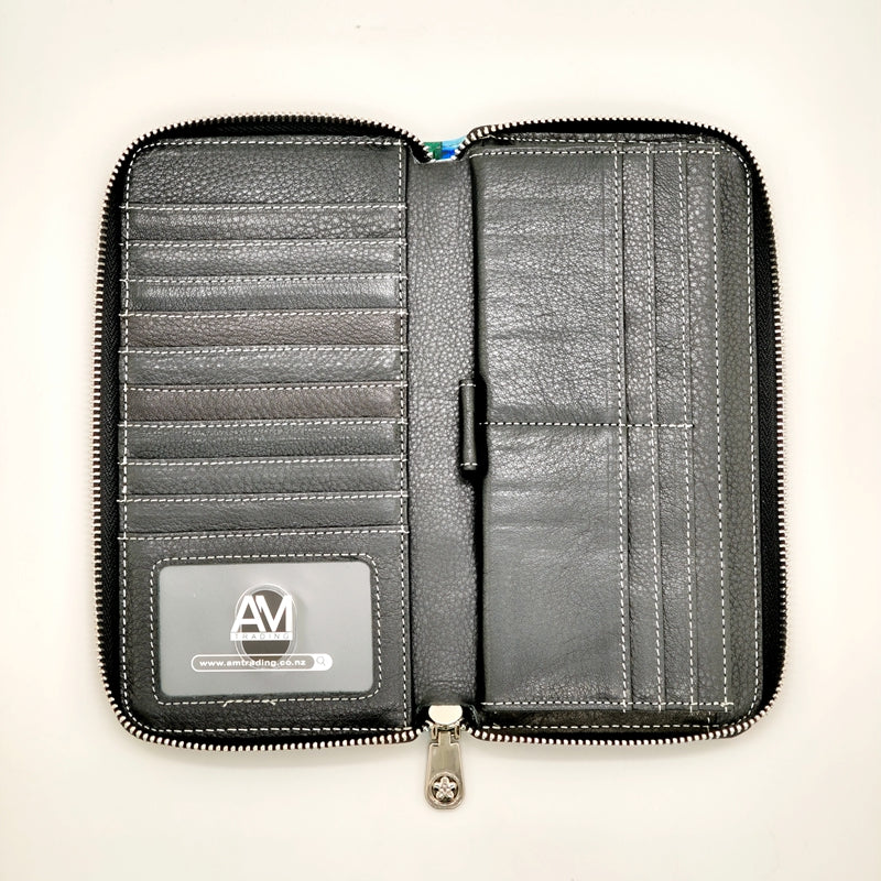 Long Zip Wallet - Tui Bird