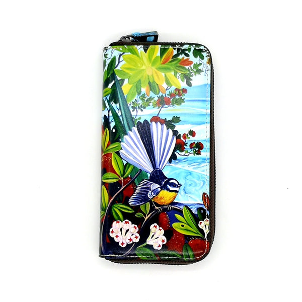 Long Zip Wallet - Fantail on Coast