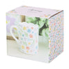 Mug - Spring Floral Print with Scalloped Edge
