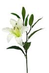 Artificial Flower - Rubrum Lily White