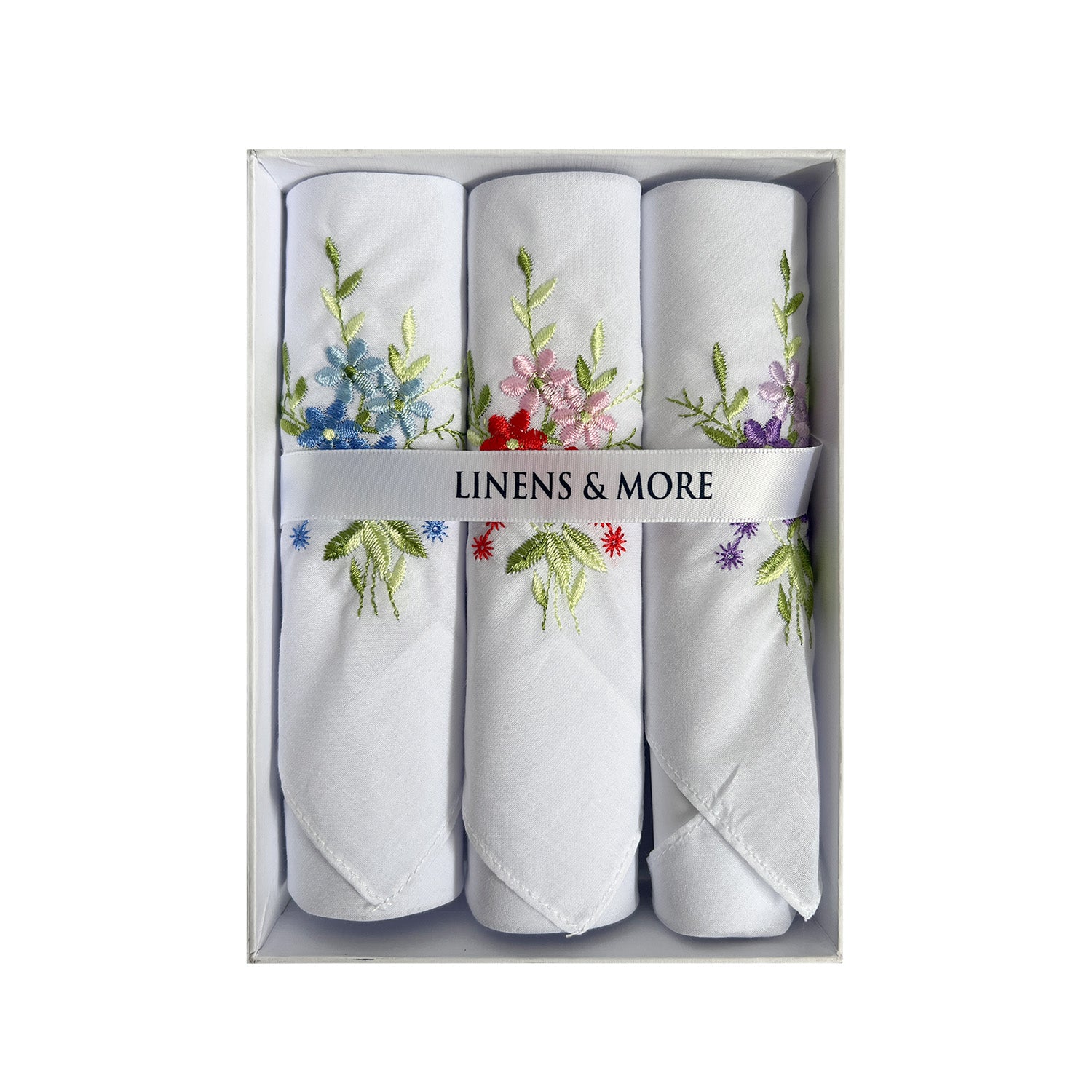 Handkerchief - Gift Box Set 3 - Bouquet