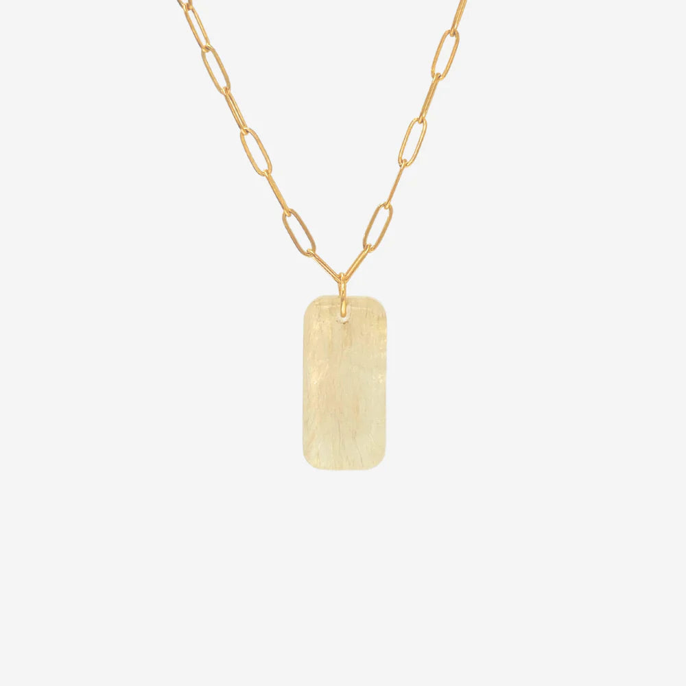 Koloa Jewellery Necklace - Emeline - Rectangle