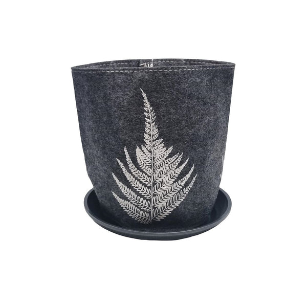 Eco Felt Grow Bag - Silver Fern 2