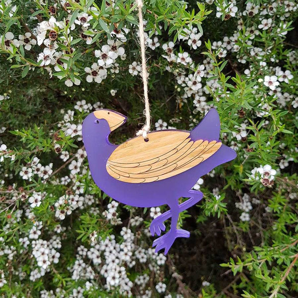 Hanging Ornament - Pukeko