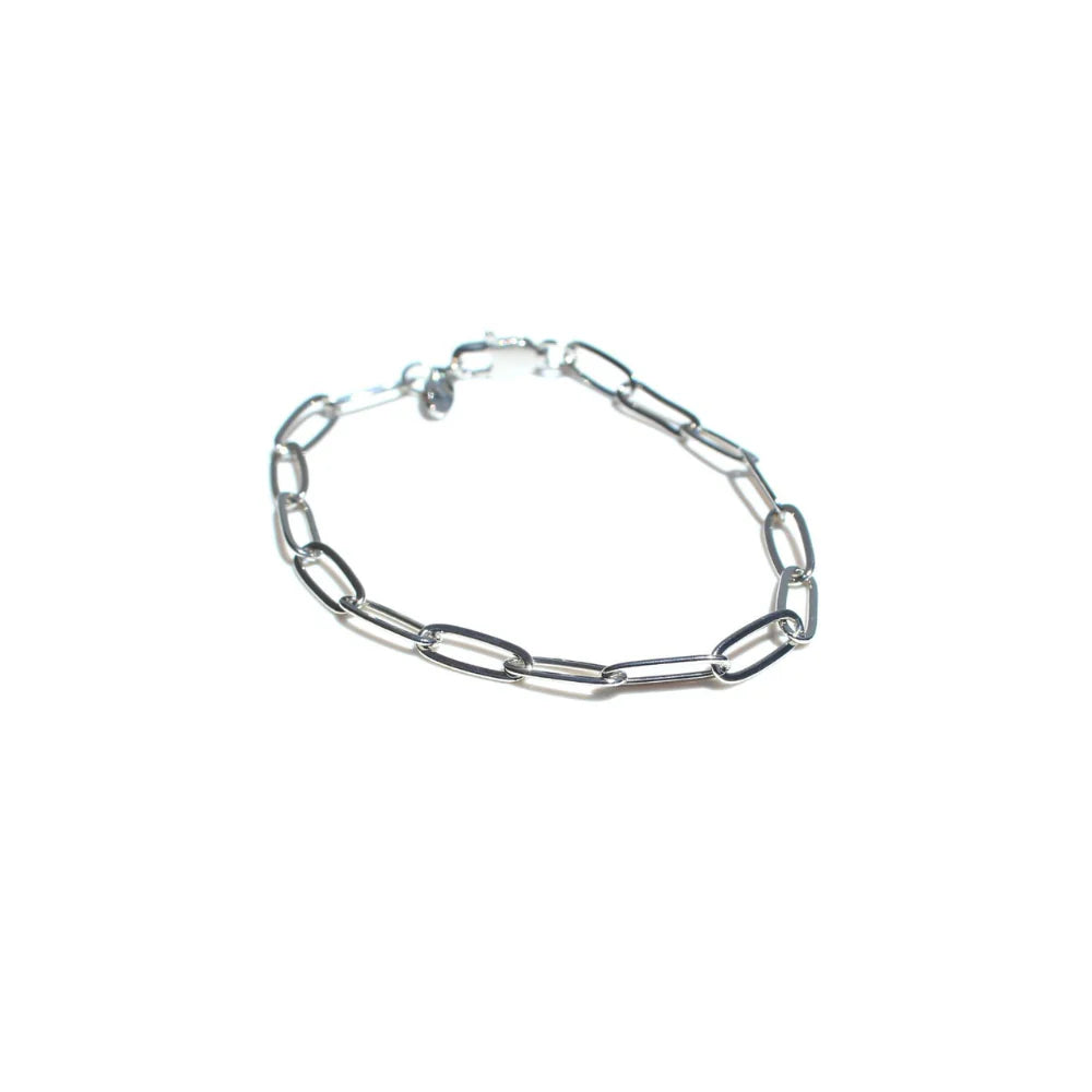 Bracelet - Queen of the Foxes - Paperclip SILVER