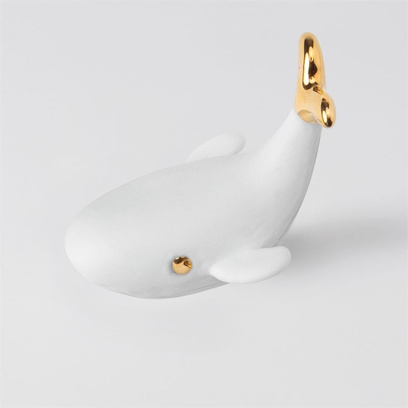 Räder - Lucky Charm Whale - Porcelain Ornament