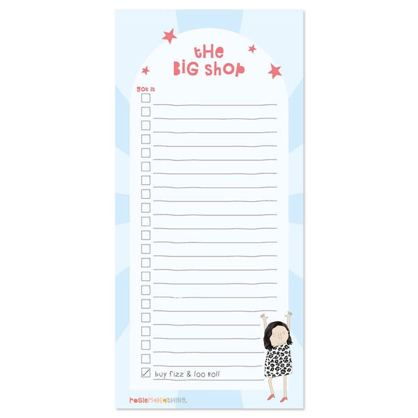 List Pad - The Big Shop