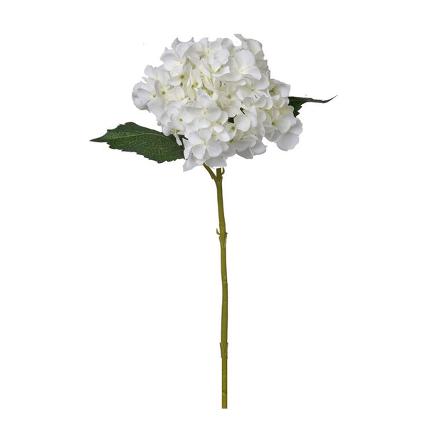 Artificial Flower - Vintage Hortensia - White