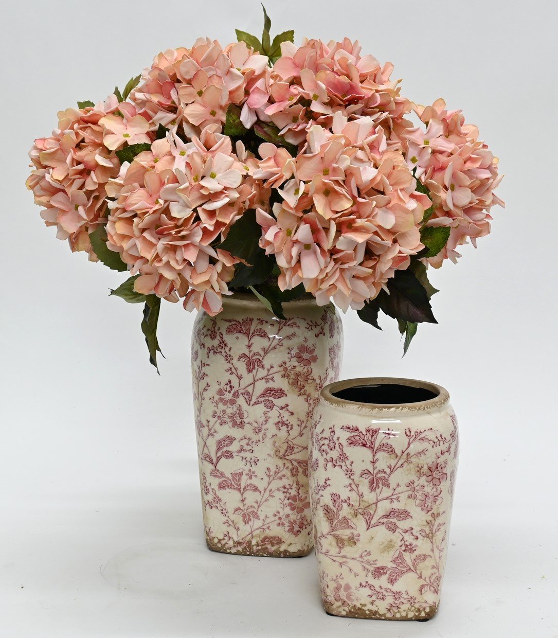 Artificial Flower - Country Hydrangea - Rose Pink