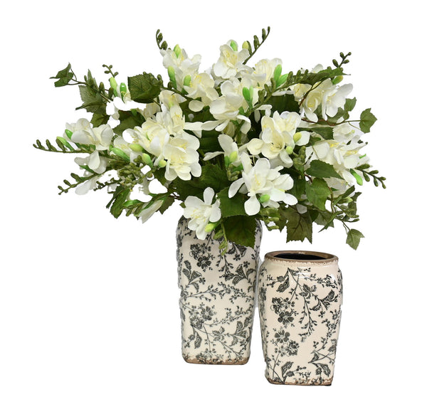 Artificial Flower - Freesia - White