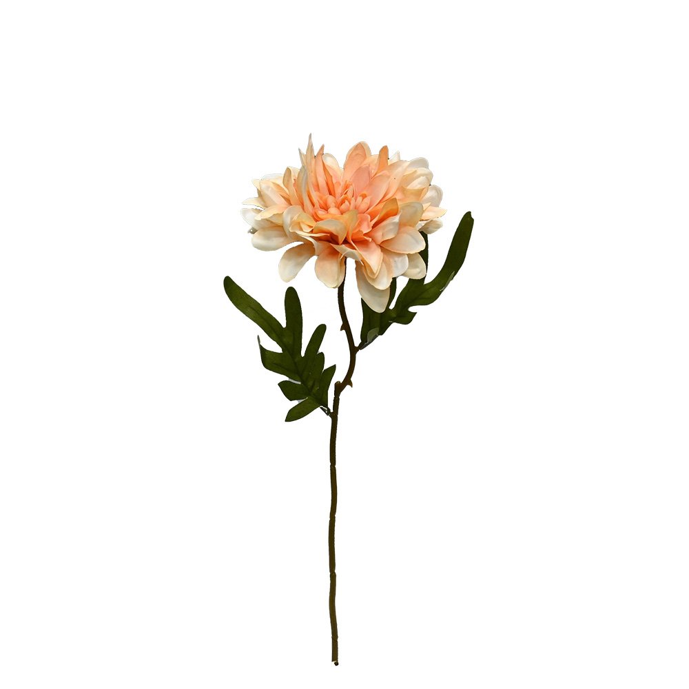 Artificial Flower - Dahlia - Apricot