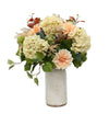 Artificial Flower - Dahlia - Apricot