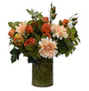 Artificial Flower - Dahlia - Apricot