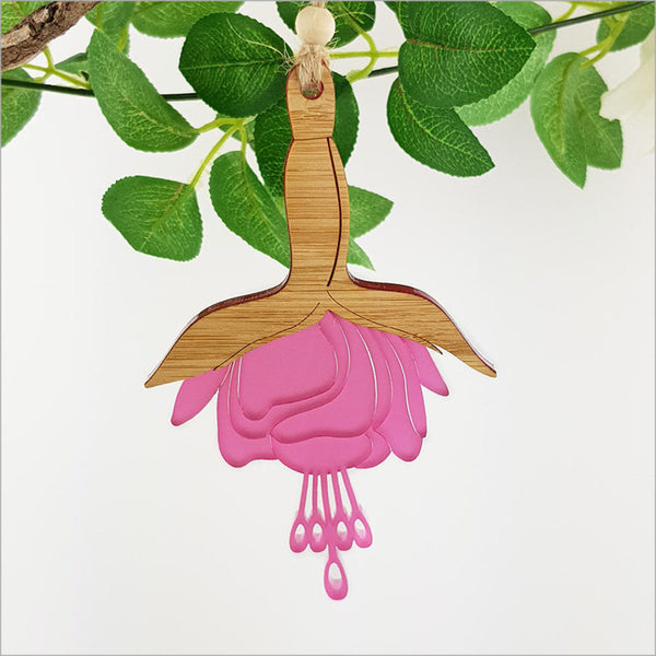 Hanging Ornament - Fuchsia