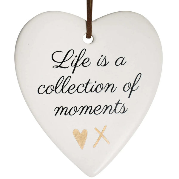 Heart - Hanging Ceramic - Moments