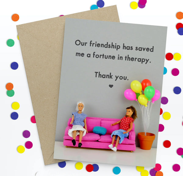 Card - Friendship Therapy