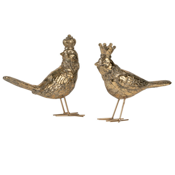Birds - Pair of Regal Gold