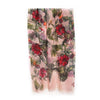 Scarf - Floral 100% Linen Designer Scarf