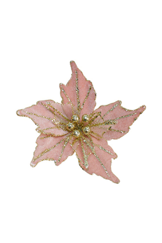 Christmas - Pink Velvet Poinsettia