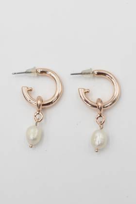 Earrings - Pearl Cove - Rose Gold