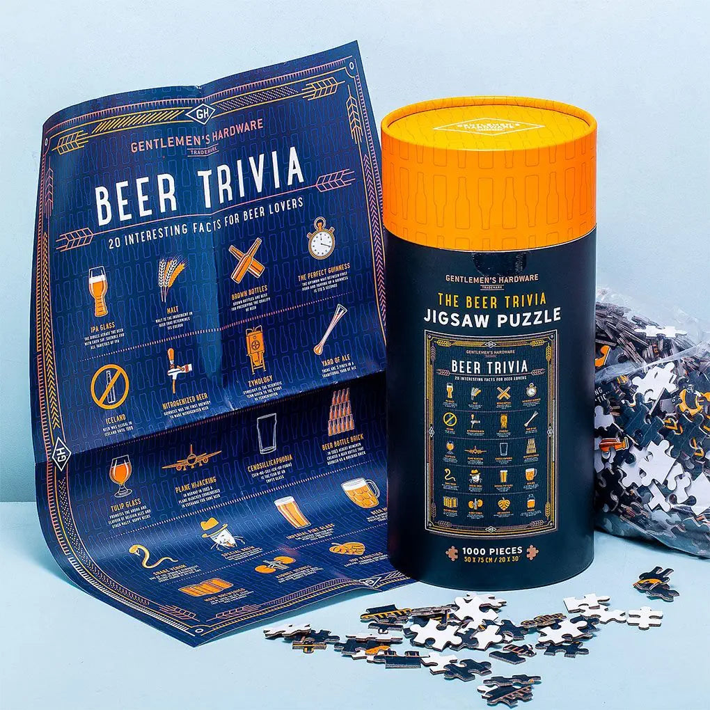 Puzzle - Beer Trivia Jigsaw 1000pc