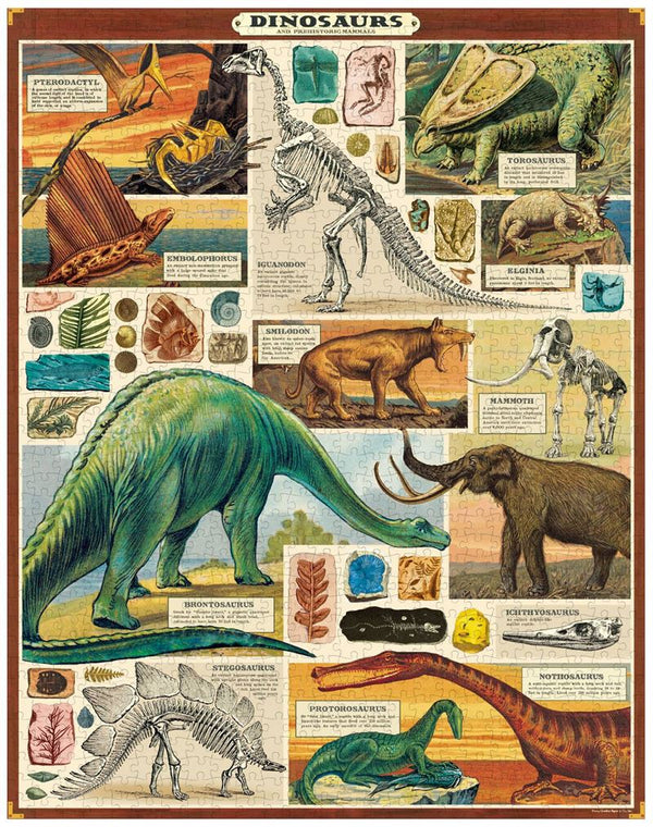 Vintage Puzzle - Dinosaurs