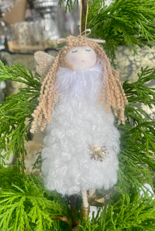Christmas - Angel Tree Decoration - Bonnie and Bunnie