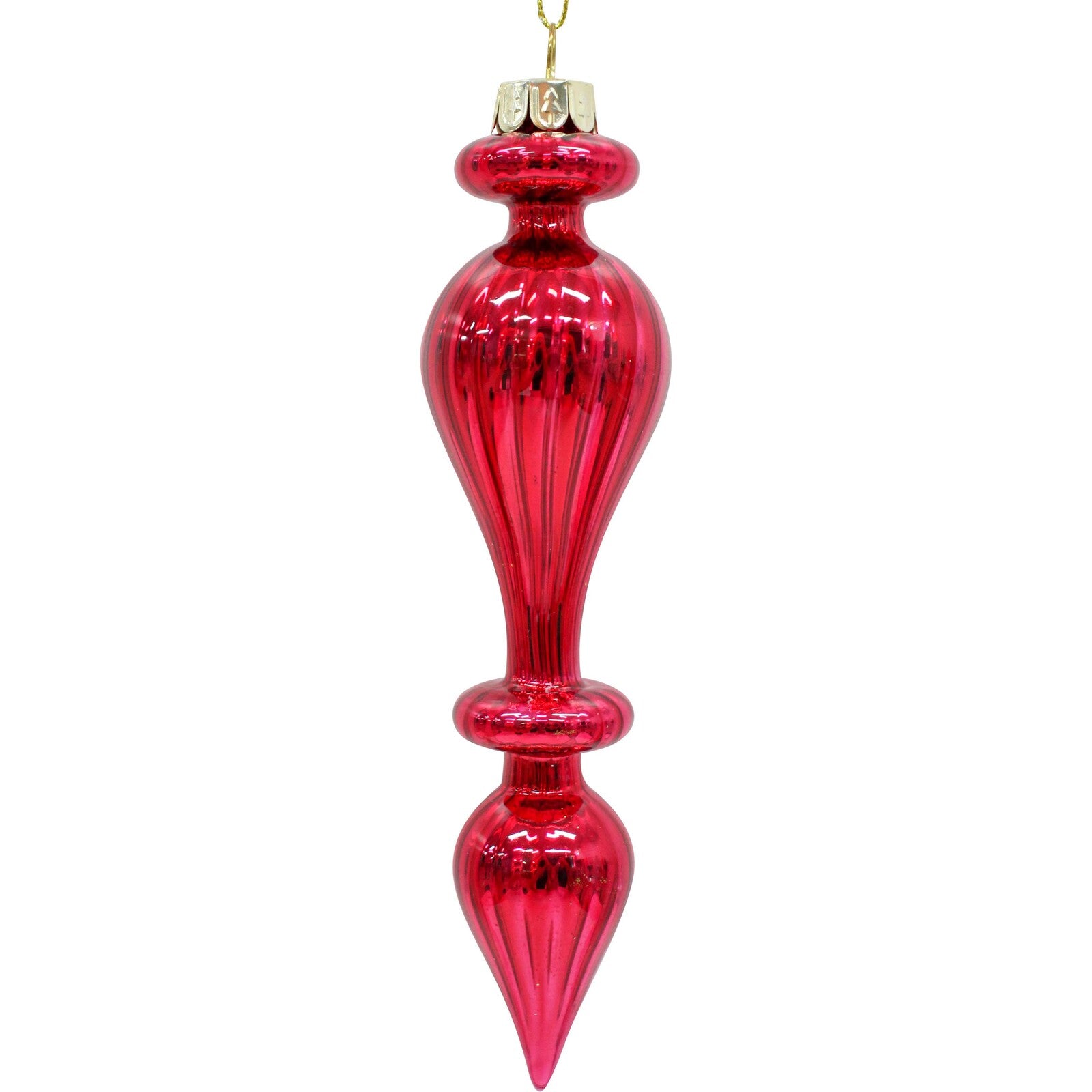 Christmas Ornament - Glass Drop - Fiesta