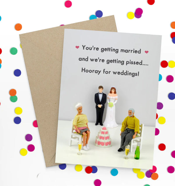 Card - Hooray for Weddings!
