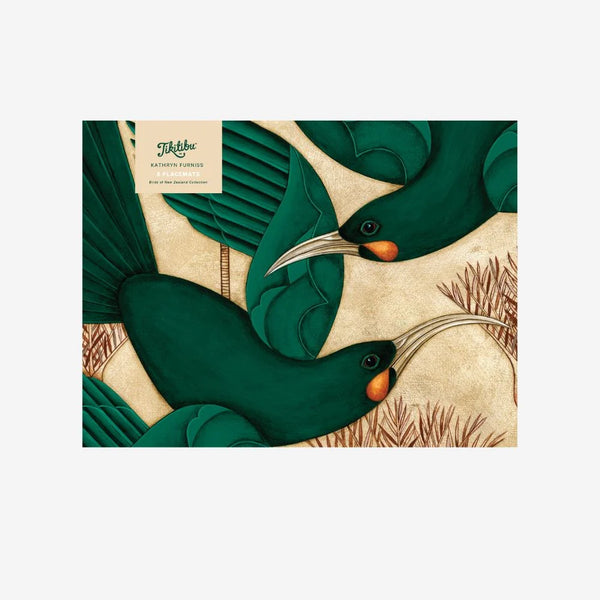 Placemat Set - Birds of New Zealand