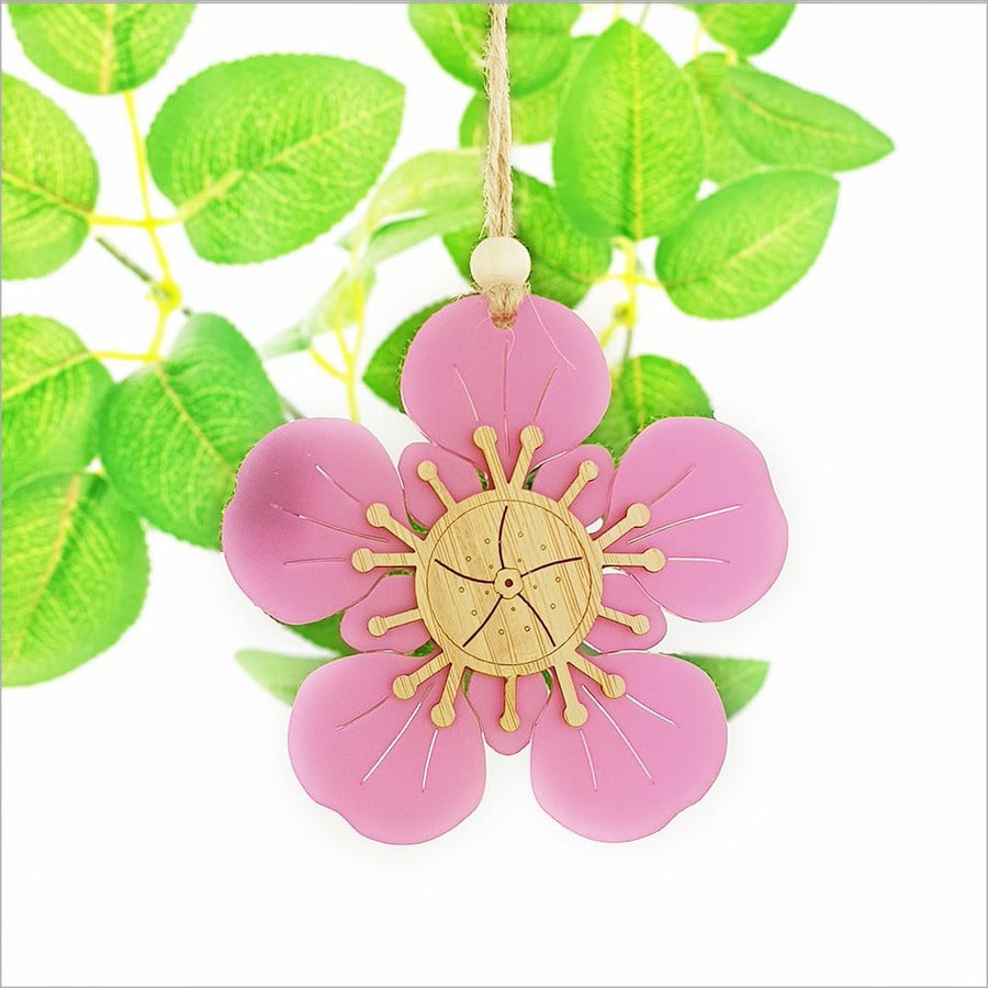 Hanging Ornament - Manuka Flower