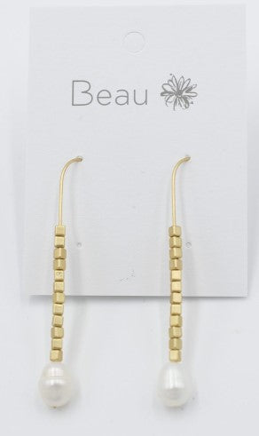 Earrings - Pearl Stem