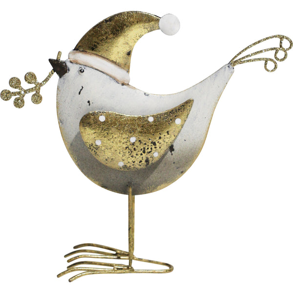 Christmas Ornament - Santa Bird Med